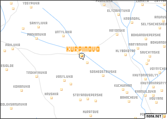 map of (( Kurpinovo ))