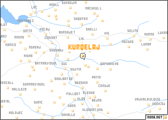 map of Kurqelaj