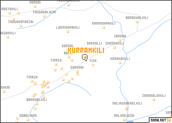 map of Kurram Kili