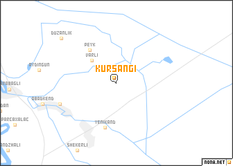 map of Kürsǝngi