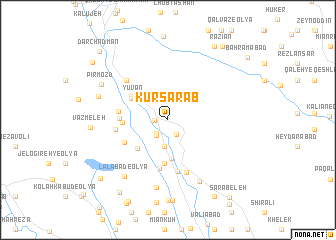 map of Kūr Sarāb