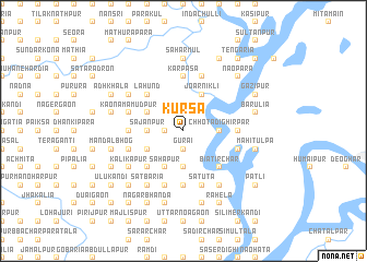 map of Kursa