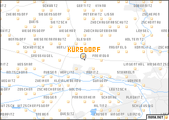 map of Kursdorf