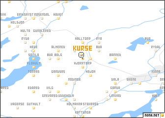 map of Kurse