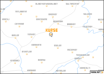 map of Kürse