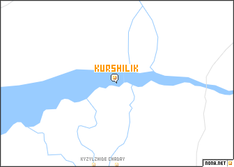 map of Kurshilik