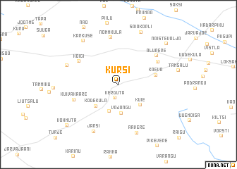 map of Kursi