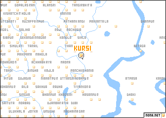 map of Kursi