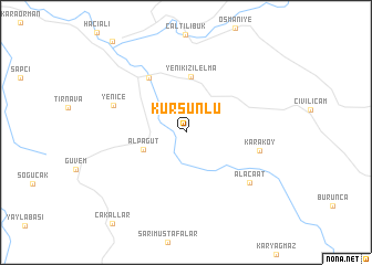 map of Kurşunlu