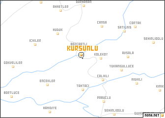 map of Kurşunlu