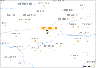 map of Kurşunlu