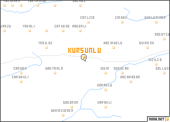 map of Kurşunlu