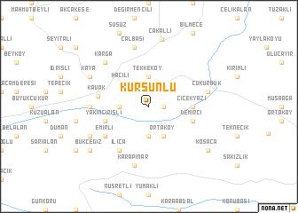 map of Kurşunlu