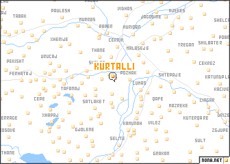 map of Kurtalli