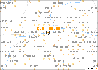 map of Kurtamajor