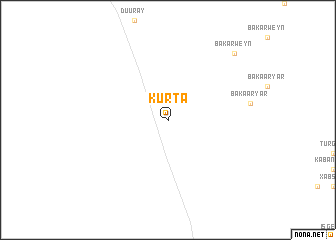 map of Kurta