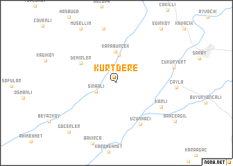 map of Kurtdere