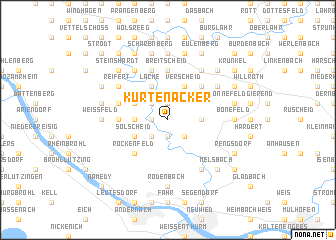 map of Kurtenacker