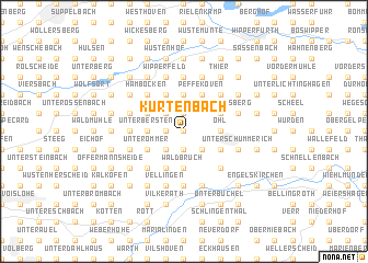 map of Kurtenbach