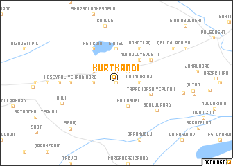 map of Kūrt Kandī