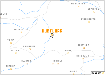 map of Kurtlapa