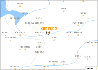 map of Kurtlar