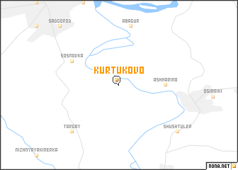 map of Kurtukovo