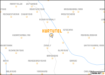 map of Kurtutel\