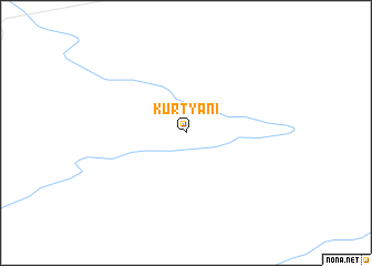 map of Kurtyani