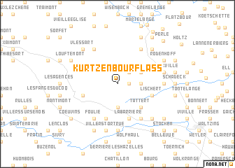 map of Kurtzenbourflass