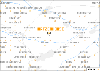 map of Kurtzenhouse