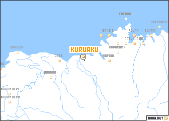 map of Kuruaku