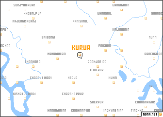 map of Kurua