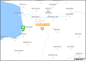 map of Kurubaş