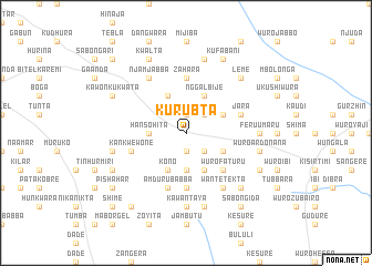 map of Kurubta