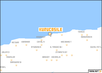 map of Kurucaşile