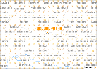 map of Kurudalpotha