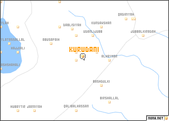 map of Kūr Udānī
