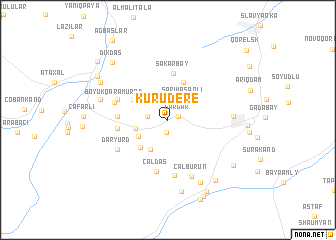 map of Kurudere