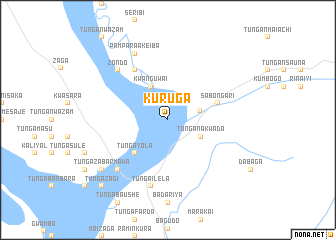 map of Kuruga