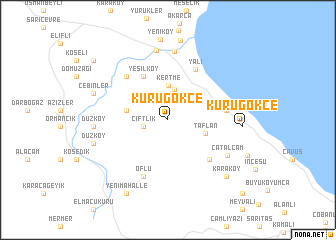 map of Kurugökçe