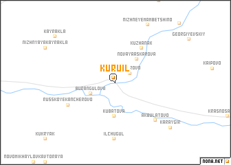 map of Kuruil