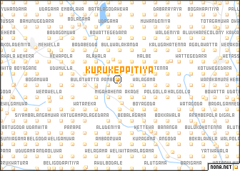 map of Kurukeppitiya