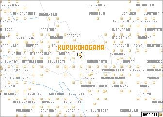 map of Kurukohogama