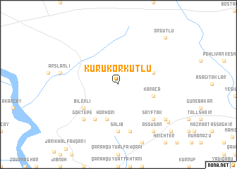 map of Kurukorkutlu