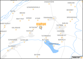 map of (( Kuruk ))