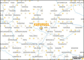 map of Kurumugl