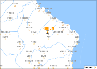 map of Kurum