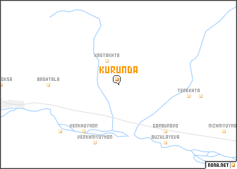 map of Kurunda