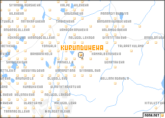 map of Kurunduwewa
